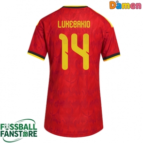Belgien Dodi Lukebakio #14 Replik Heimtrikot Damen WM 2026 Kurzarm